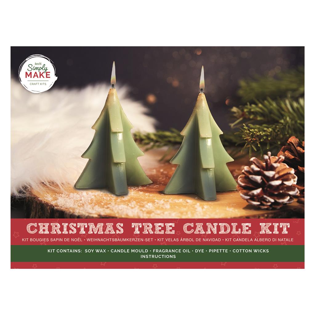 Simply Make Soy Christmas Tree Candle Kit