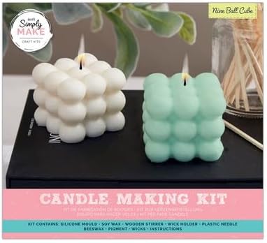 Simply Make Candle Kit - 9 Ball Cube