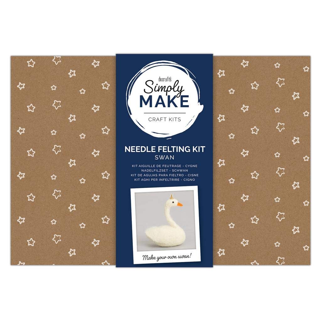 Simply Make Needle Felting Kit - Swan
