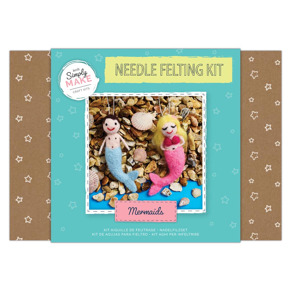 Simply Make Needle Felting Kit - Mermaids