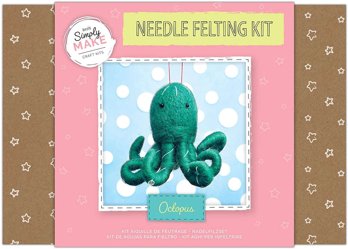 Simply Make Needle Felting Kit Octopus