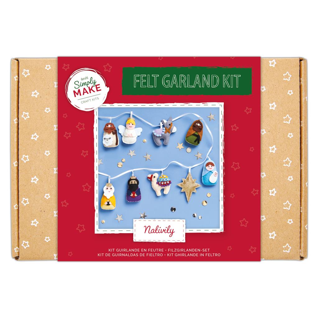 Simply Make Felt Kit - Nativity Garland