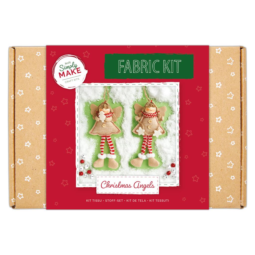 Simply Make Fabric Kit - Christmas Angels