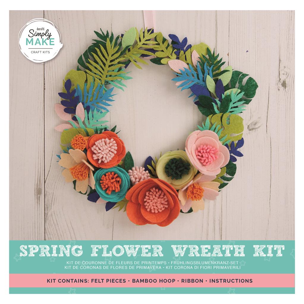 Simply Make Spring Flower Wreath Kit