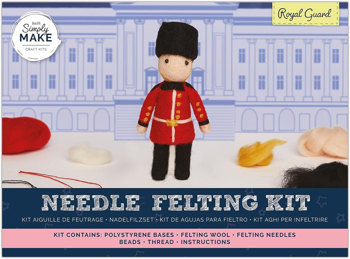 Simply Make Needle Felting Kit - Royal Guard