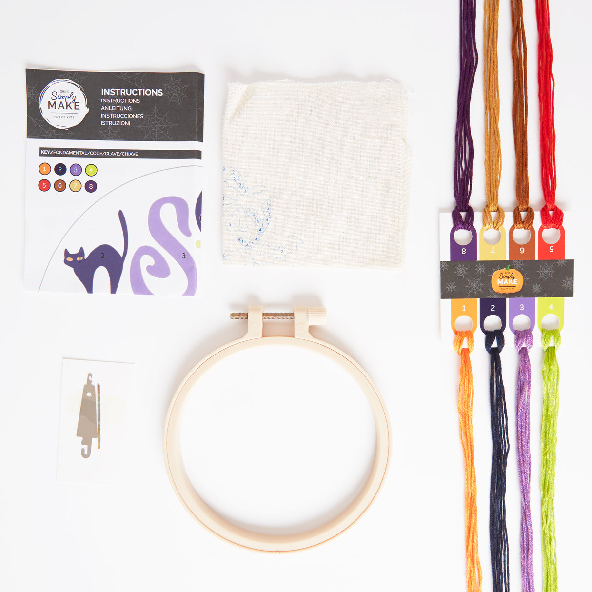 Simply Make Embroidery By Numbers - Stay Spooky