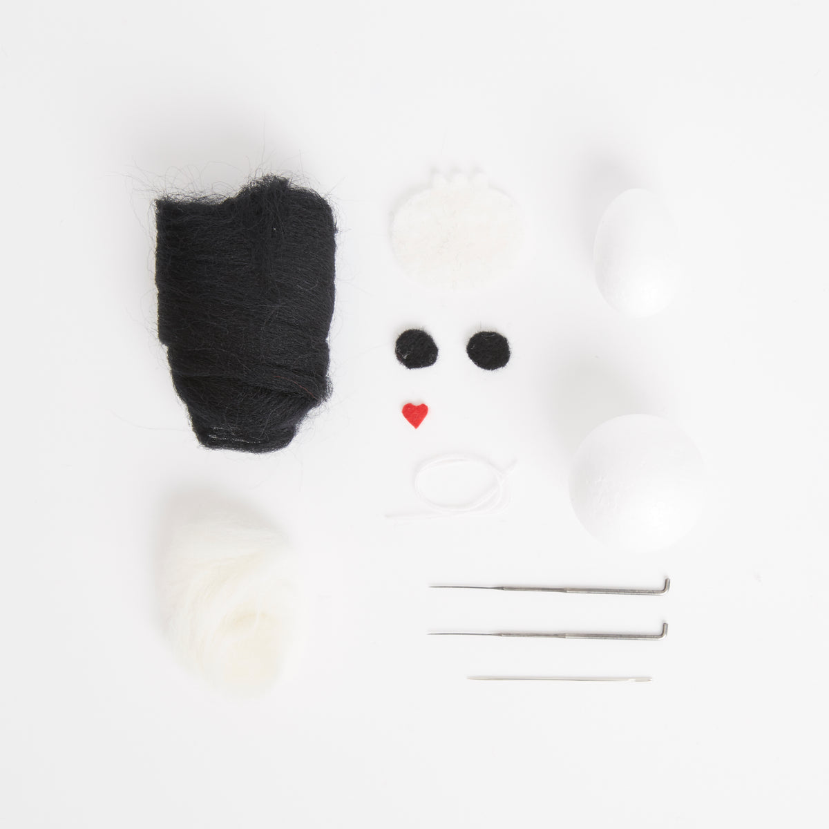 Simply Make Needle Felting Kit - Skeleton