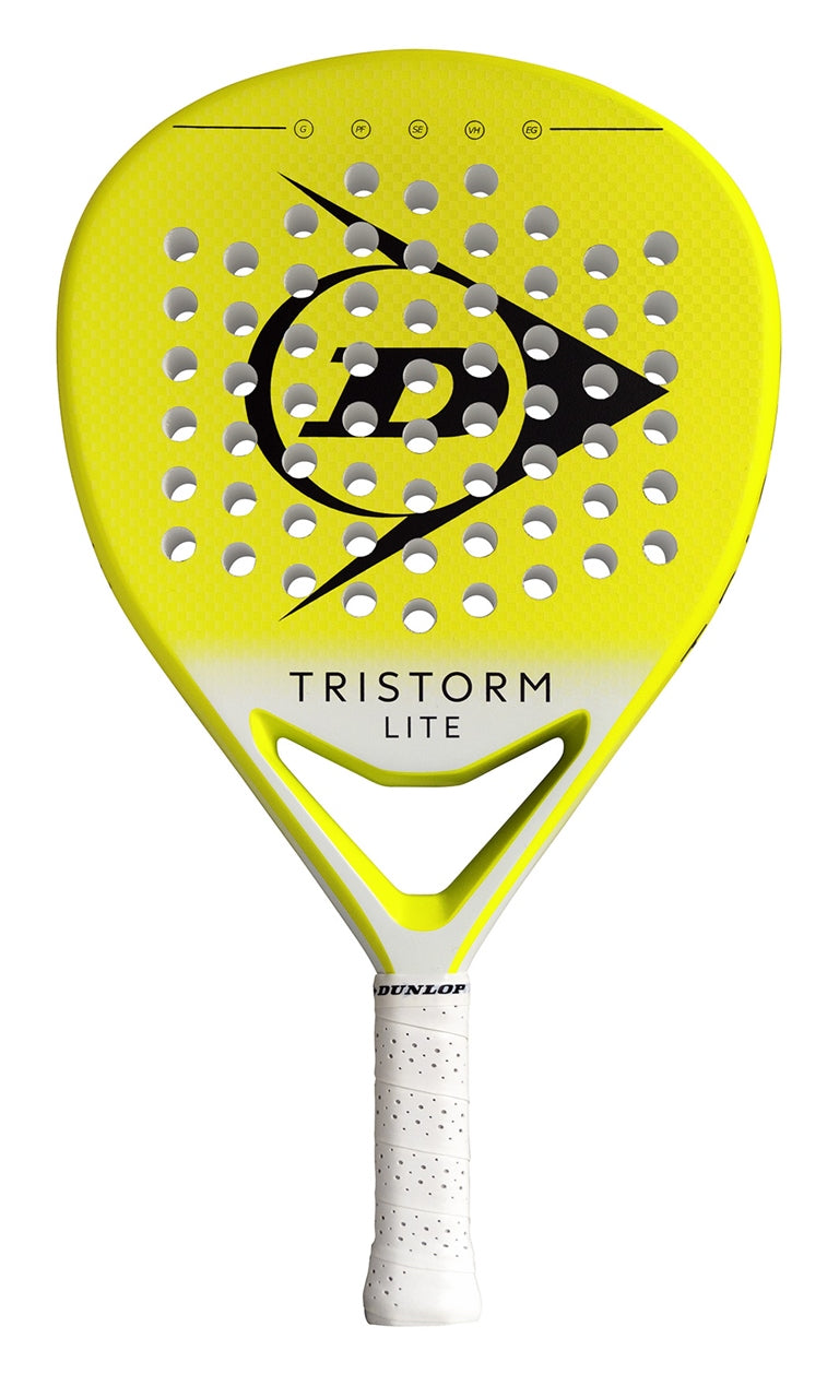 Dunlop Tristorm Lite Padel Racket - Yellow/White