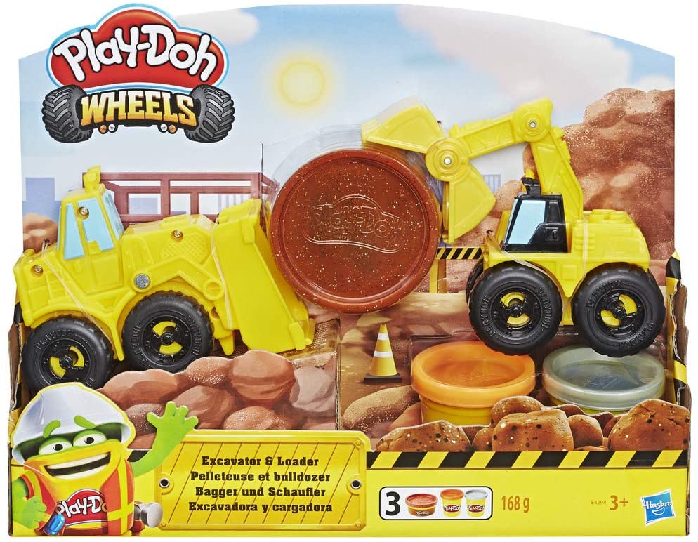 Hasbro Play-Doh Excavator & Loader