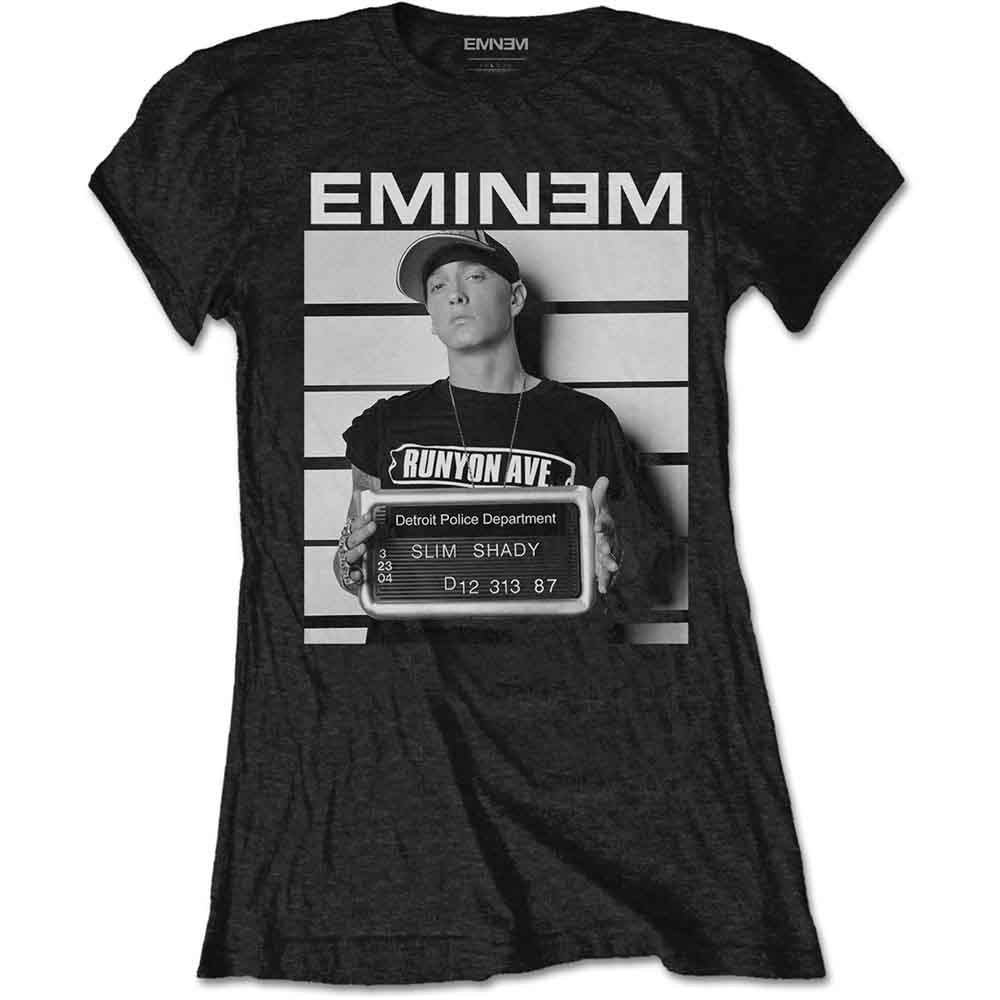 Eminem Ladies T-Shirt Arrest Black (XXL)