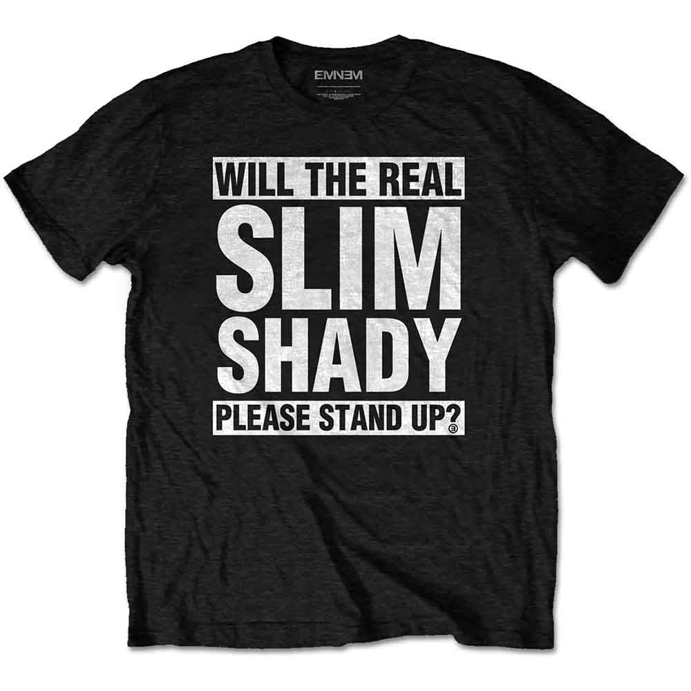 Eminem Unisex T-Shirt The Real Slim Shady Black (XXL)