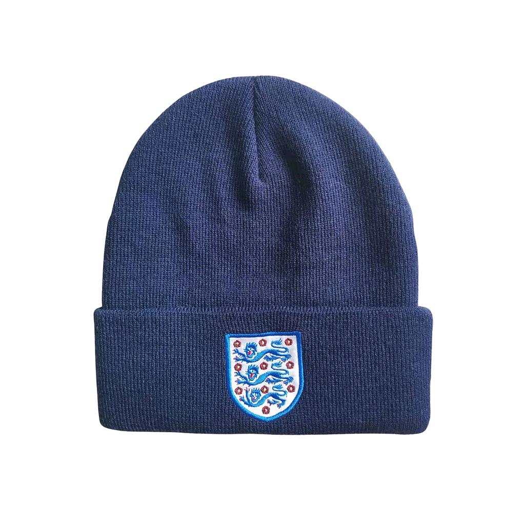 Team Merchandise England FA Core Cuff Beanie Hay Navy