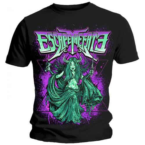 Escape The Fate Men's T-Shirt Priestess Black (M)