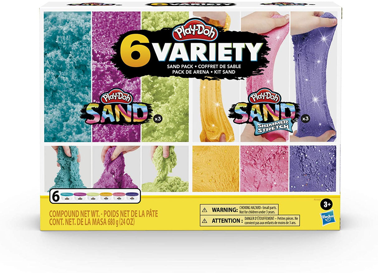 Hasbro Play-Doh Sand Variety Pack (6pk)