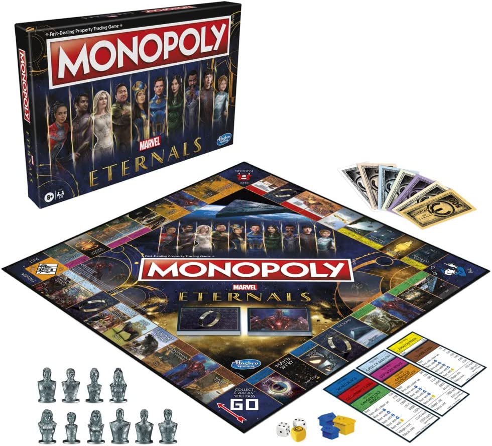 Hasbro Monopoly Marvel Eternals Board Game