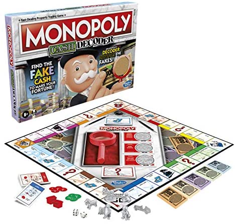 Hasbro Monopoly Cash Decoder Board Game