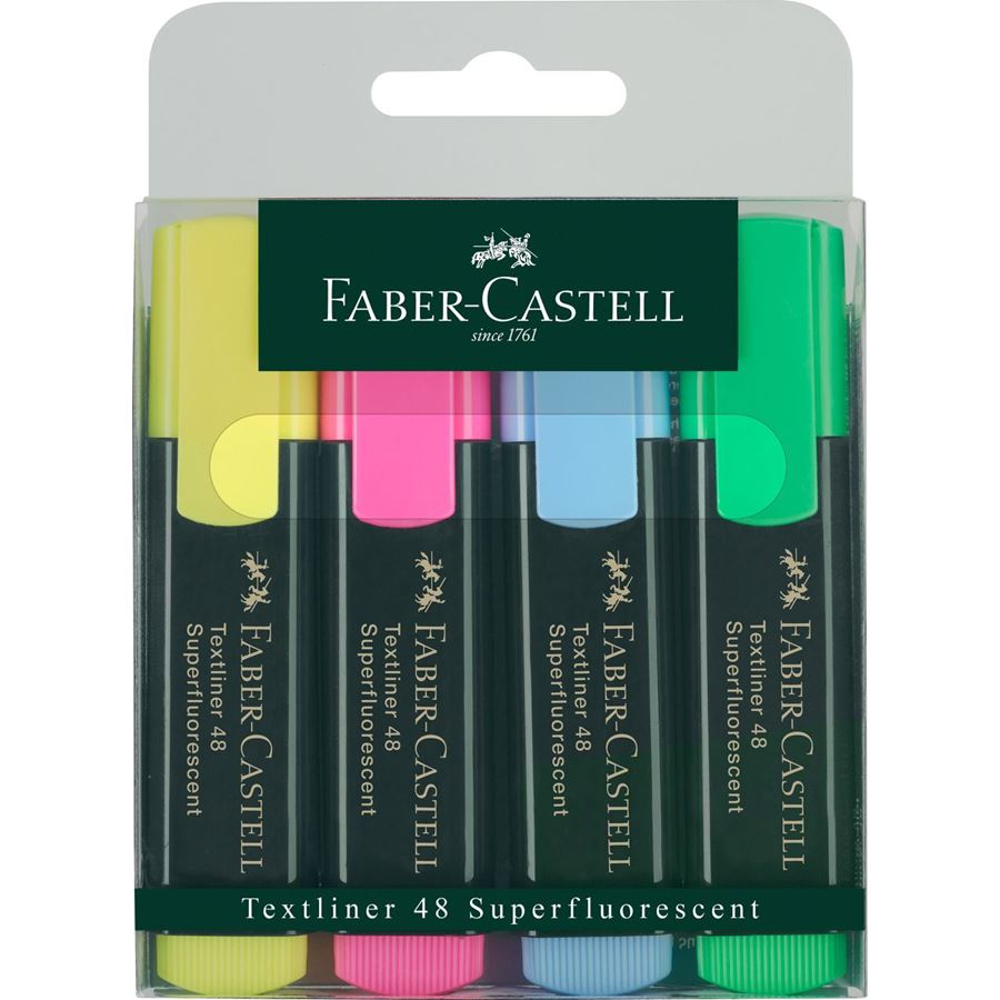 faber-castell textiliner 46 highlighter pens