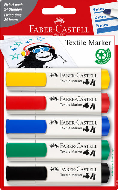 faber-castell textile marker pen