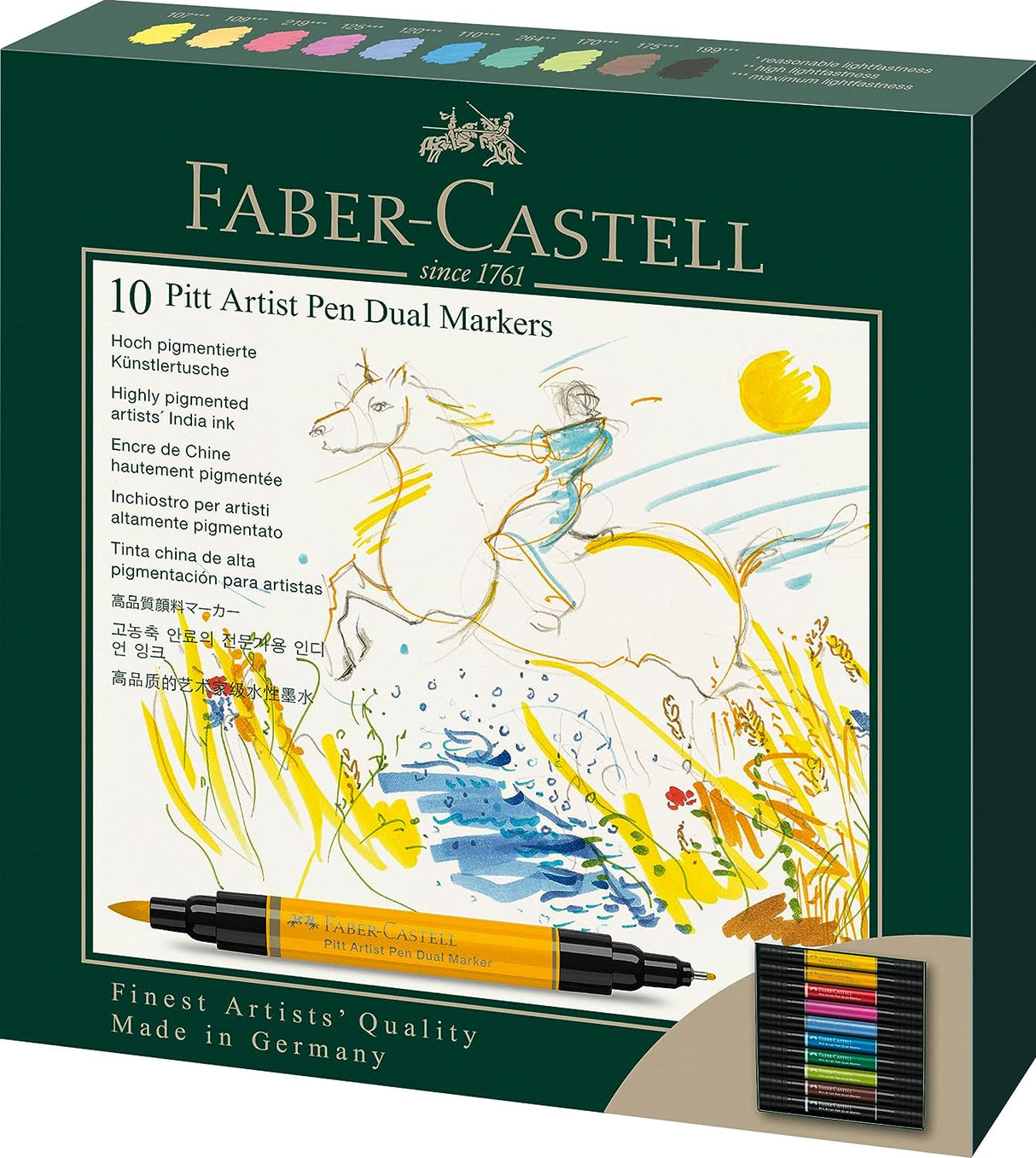 faber-castell pitt artist dual marker pen