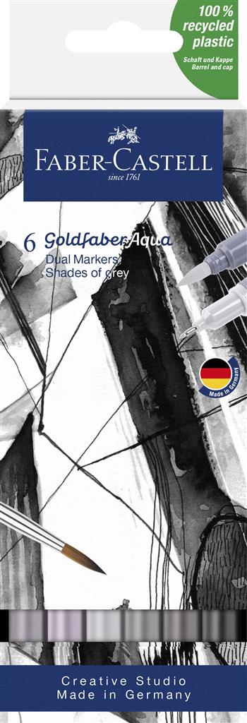 faber-castell creative studio goldfaber aqua dual marker pen