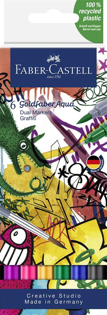 faber-castell creative studio goldfaber aqua dual marker pen