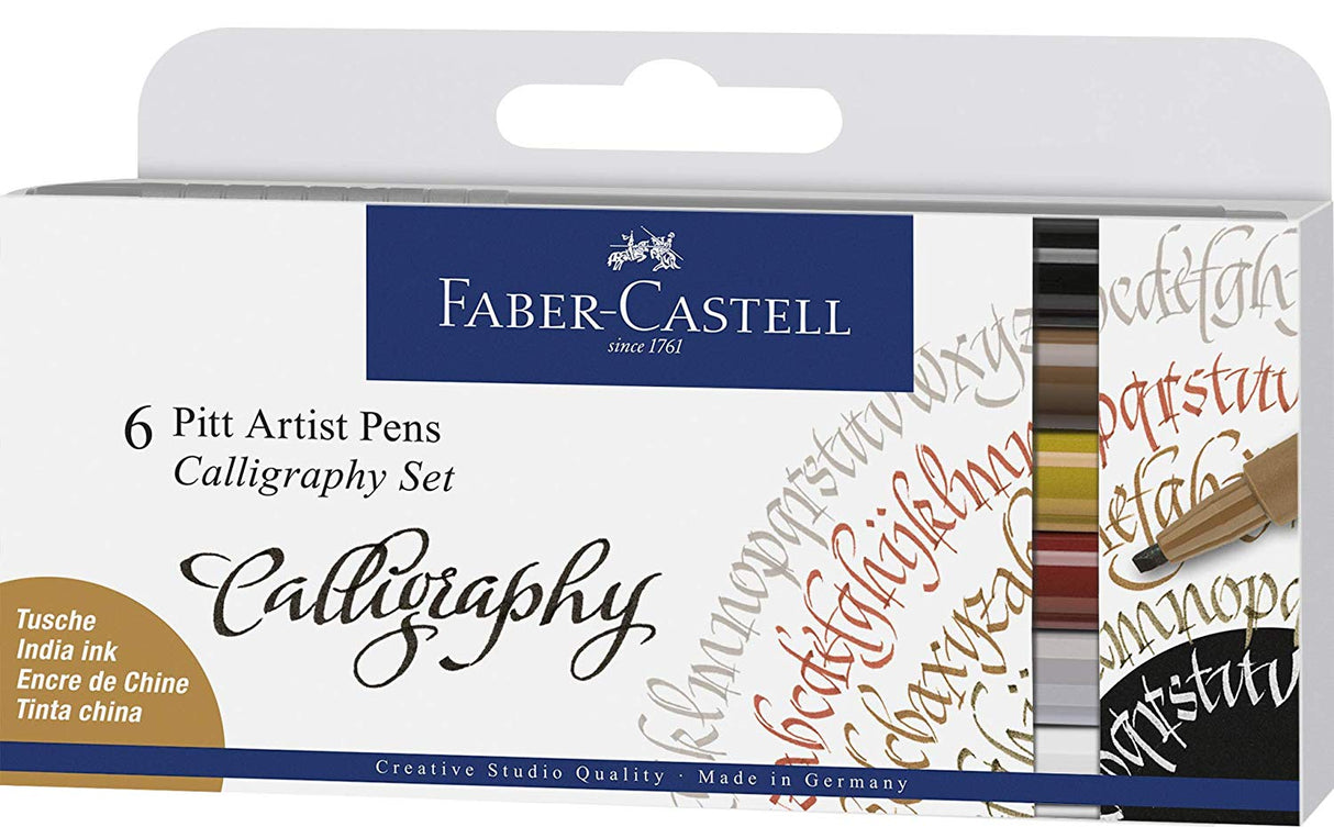 faber-castell pitt calligraphy pen set
