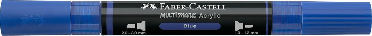 Faber-Castell Multimark Acrylic Dual Marker Pen Blue (120)