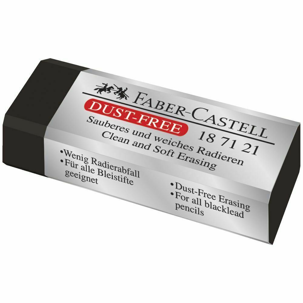 Faber-Castell Dust-Free Eraser Black