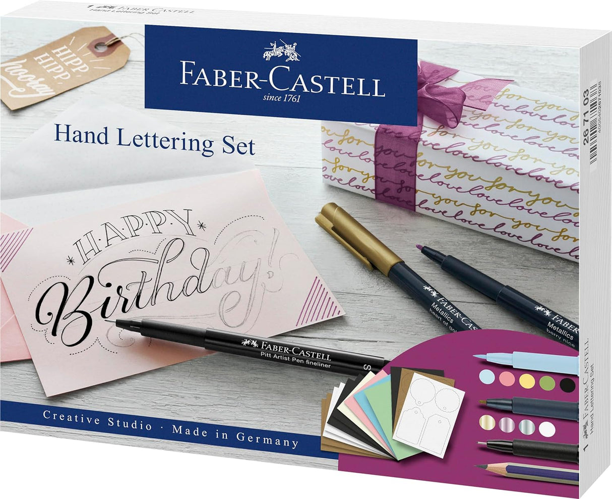 faber-castell pitt artist pen lettering set