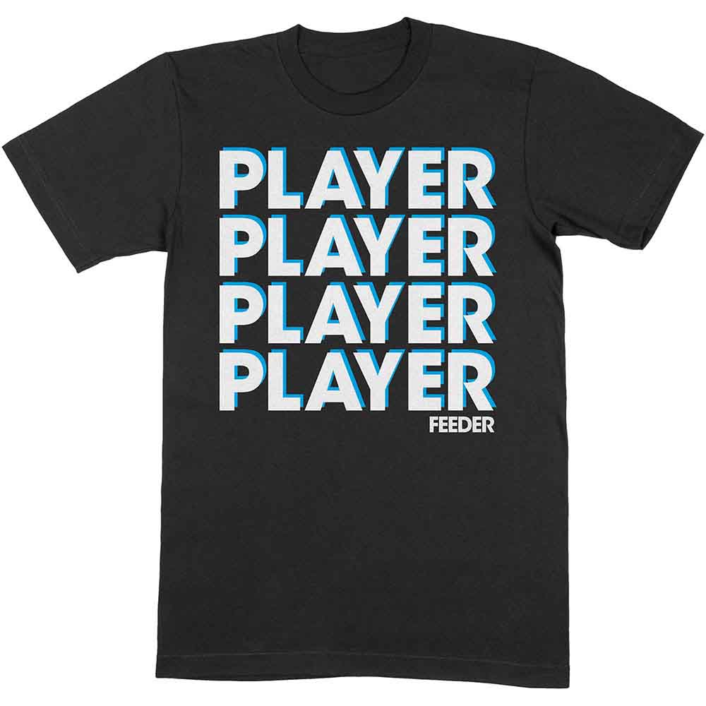 Feeder Unisex T-Shirt Player Black (XL)