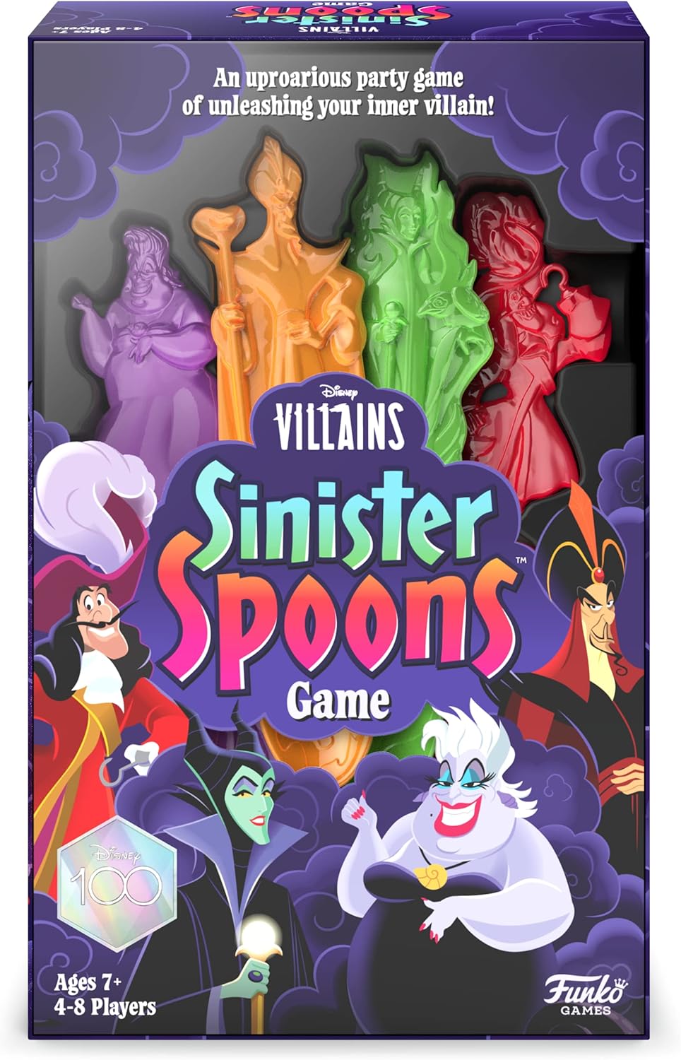 Funko Games: Disney Villains: Sinister Spoons Game