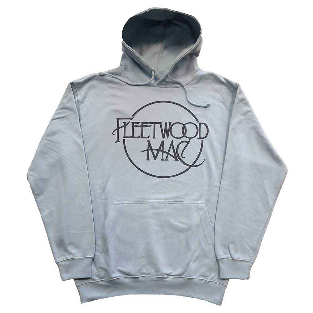 Fleetwood Mac Unisex Pullover Hoodie Classic Logo Blue (XL)