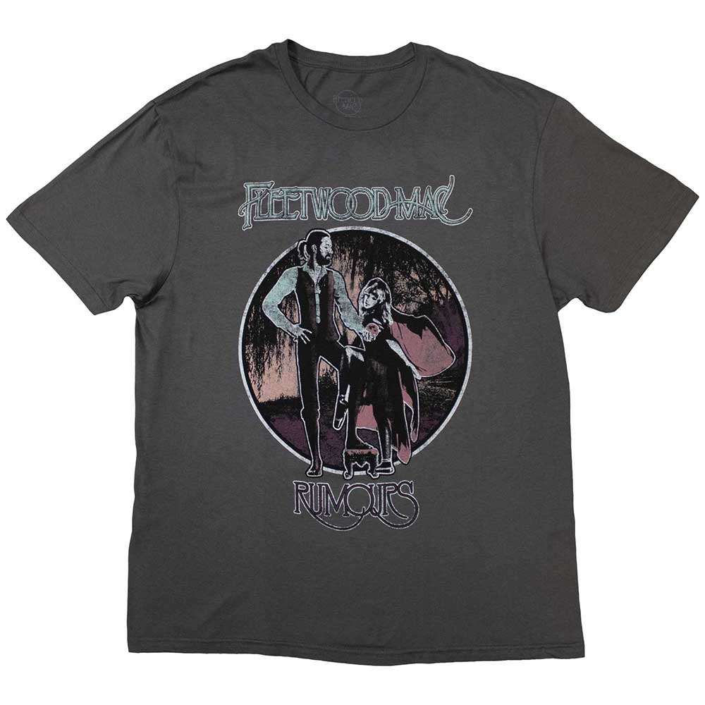 Fleetwood Mac Unisex T-Shirt Rumours Vintage Grey (XL)