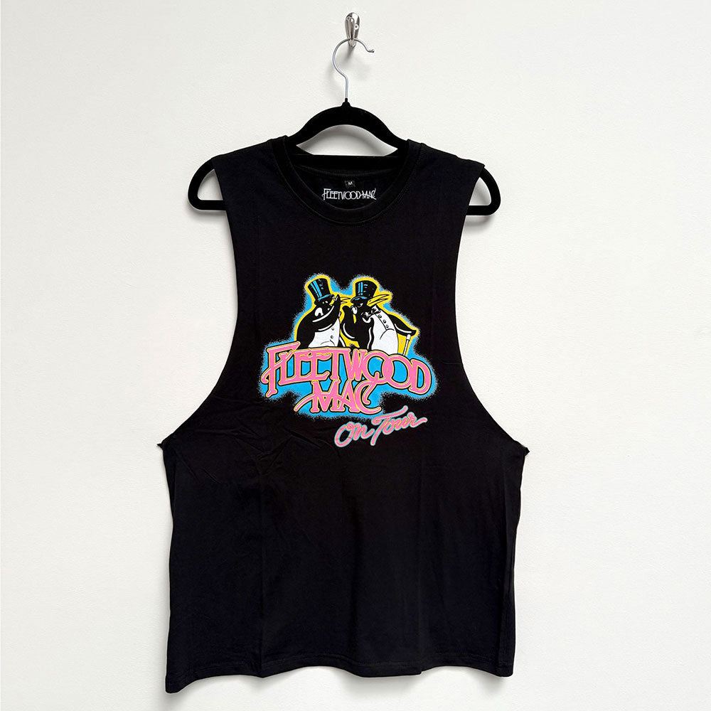 Fleetwood Mac Unisex Vest T-Shirt On Tour Black (M)