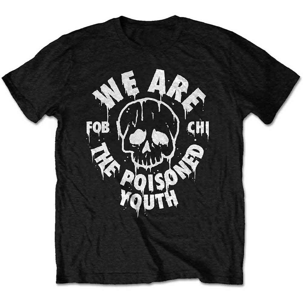 Fall Out Boy Unisex T-Shirt Poisoned Youth Black (XXL)