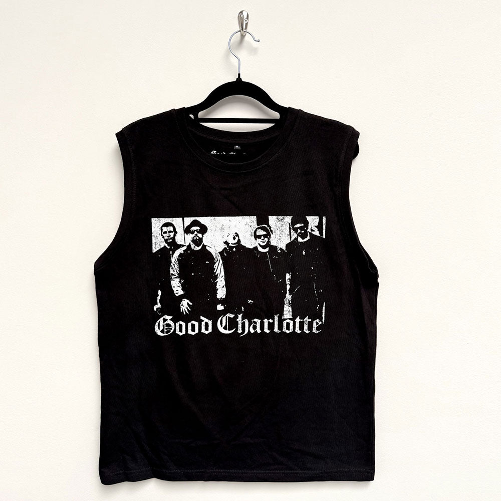 Good Charlotte Unisex Tank T-Shirt Band Photo Black (XXL)