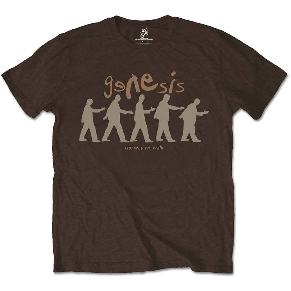 Genesis Men's T-Shirt The Way We Walk Dark Brown (L)