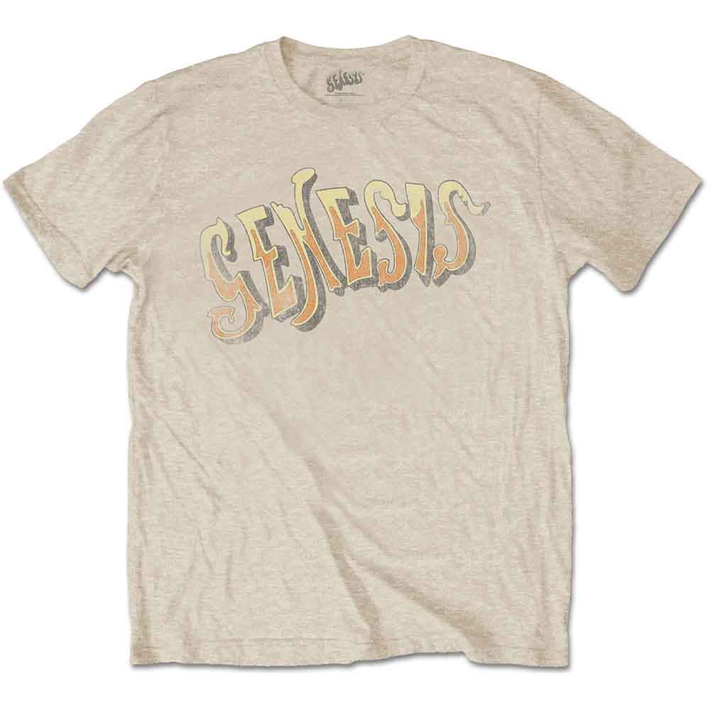 Genesis Men's T-Shirt Vintage Logo Golden Sand (S)