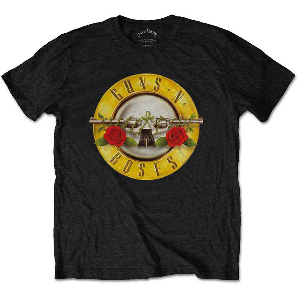 Guns N' Roses Unisex T-Shirt Classic Logo Black (XXXXXL)
