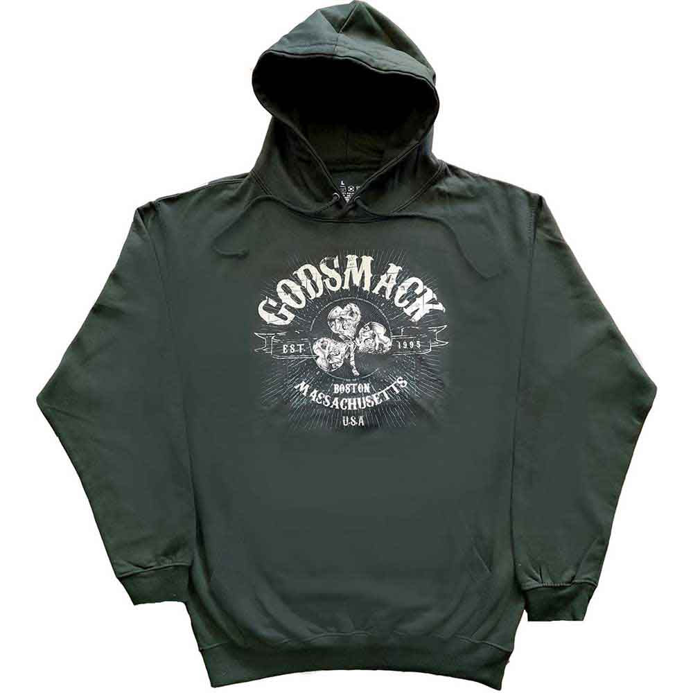 Godsmack Unisex Pullover Hoodie Celtic Green (M)