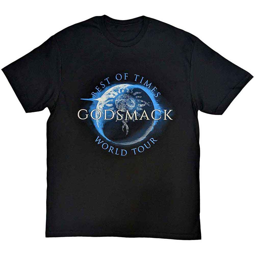 Godsmack Unisex T-Shirt Lighting Up The Sky World Tour Black (S)