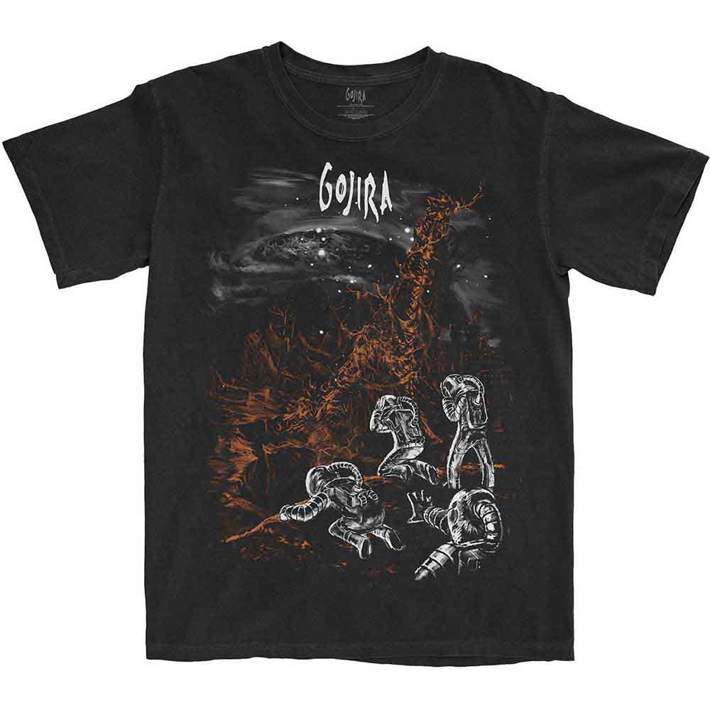 Gojira Unisex T-Shirt Eiffel Falls Black (L)