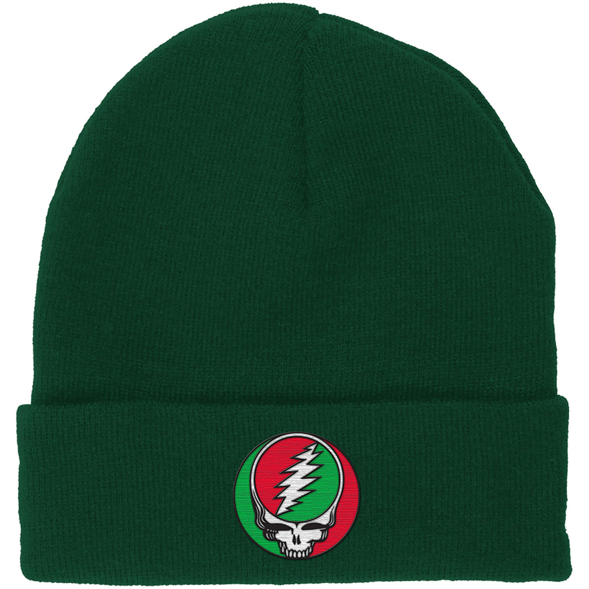 Grateful Dead Unisex Beanie Hat Steal Your Face (Green)