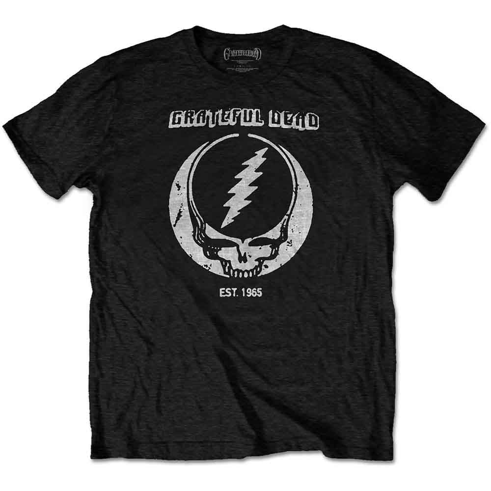 Grateful Dead Unisex Eco T-Shirt Est. 1965 Black (XXL)
