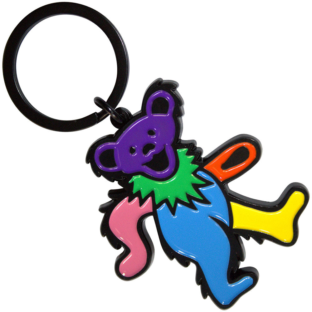 Grateful Dead Keychain Blue Body Dancing Bear