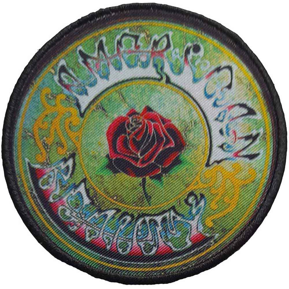Grateful Dead Standard Patch American Beauty Circle