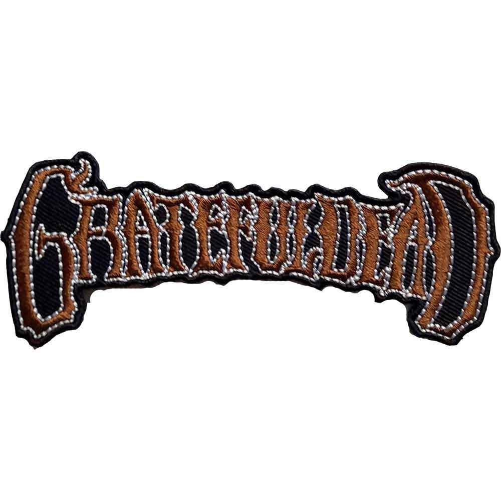 Grateful Dead Standard Patch Gold Logo