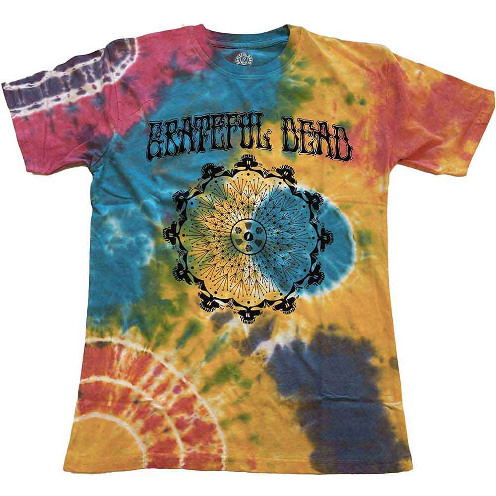 Grateful Dead Unisex T-Shirt May '77 Vintage (Dip-Dye) Multicolour (M)