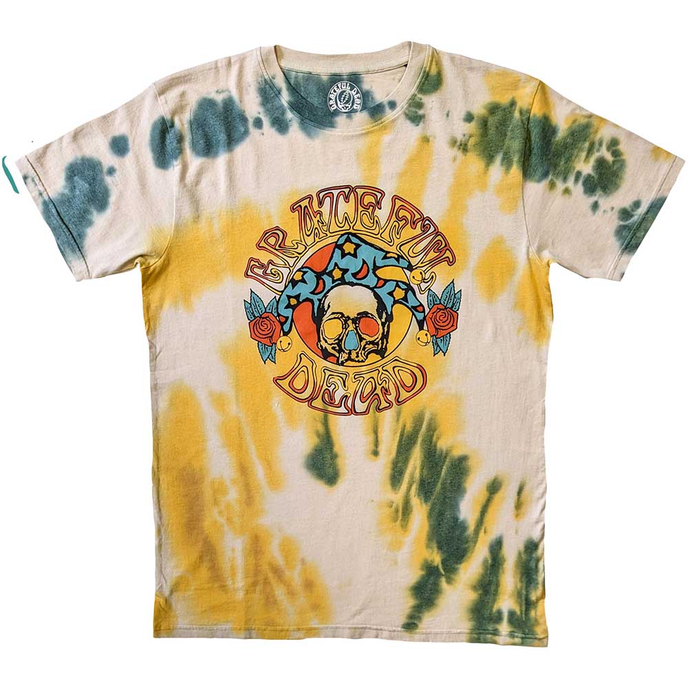 Grateful Dead Unisex T-Shirt Jester (Wash) Natural (M)