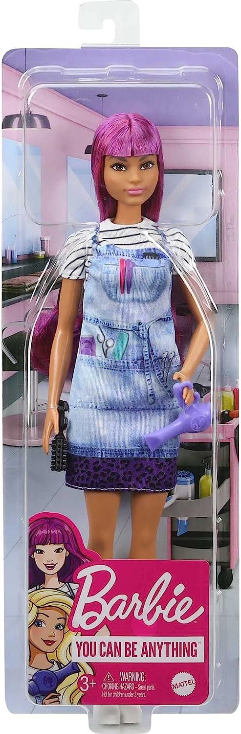 Mattel Barbie You Can Be Anything Salon Stylist Doll